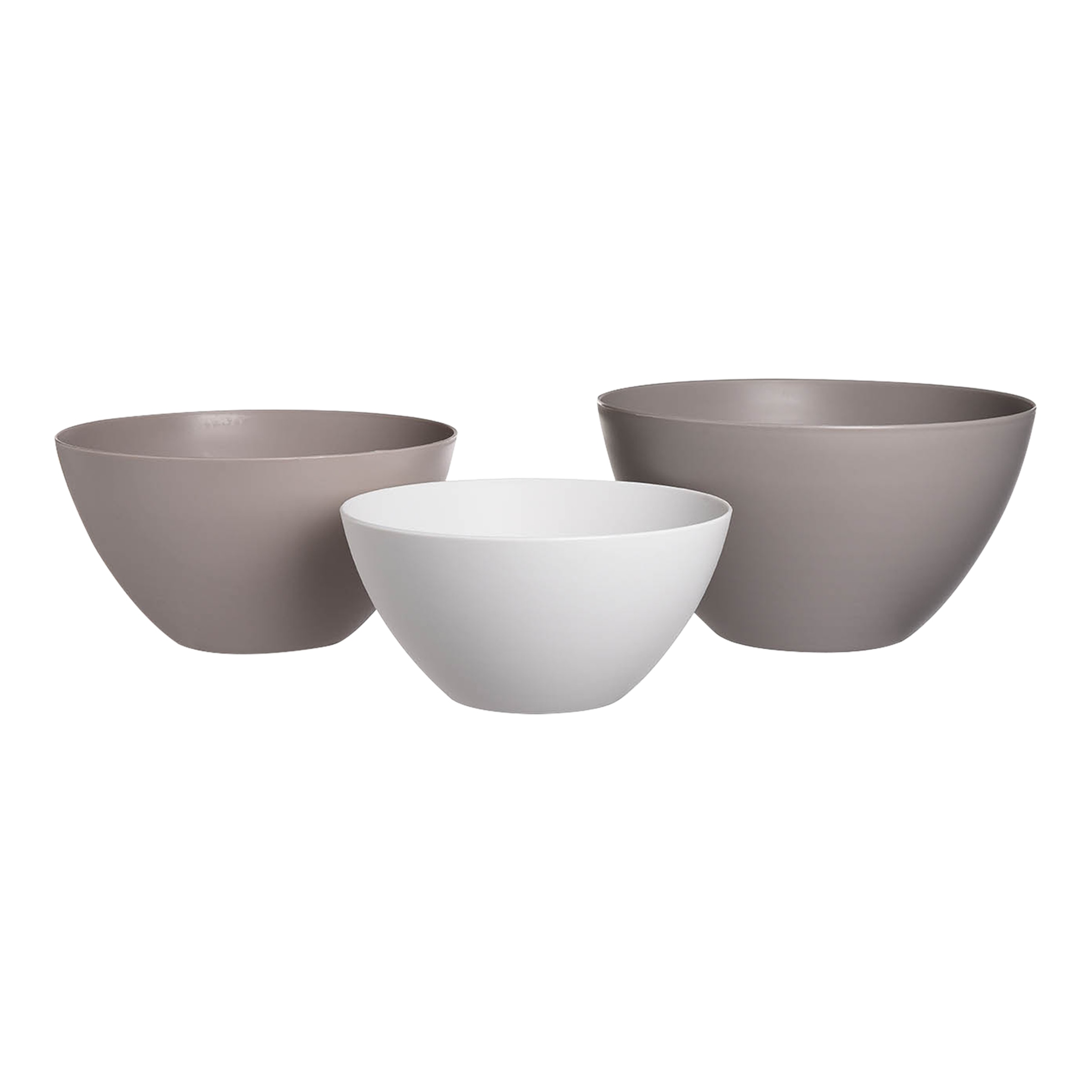 taupe, 3-teilig