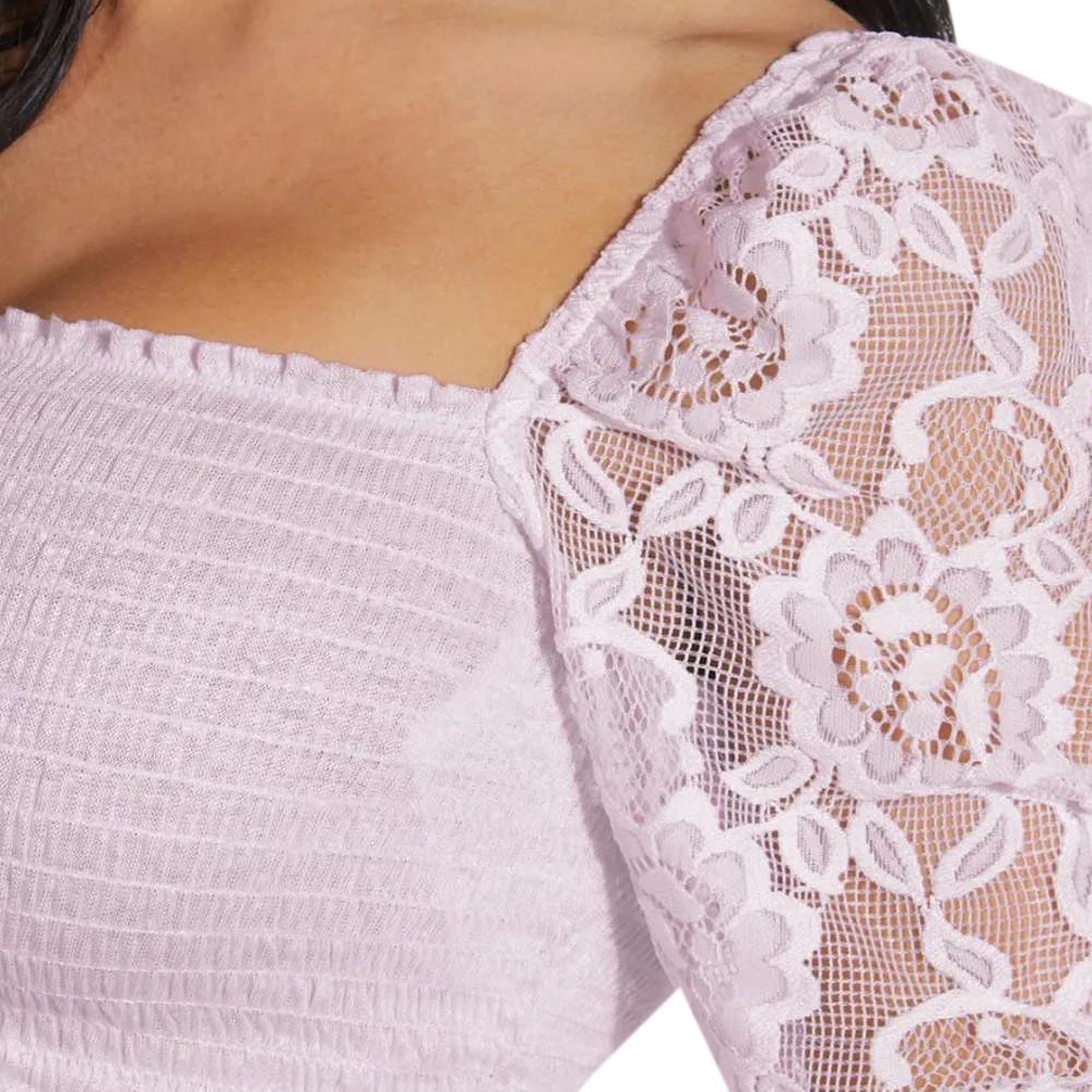 Guess Top Mauve/Dentelle Femme Guess Nila