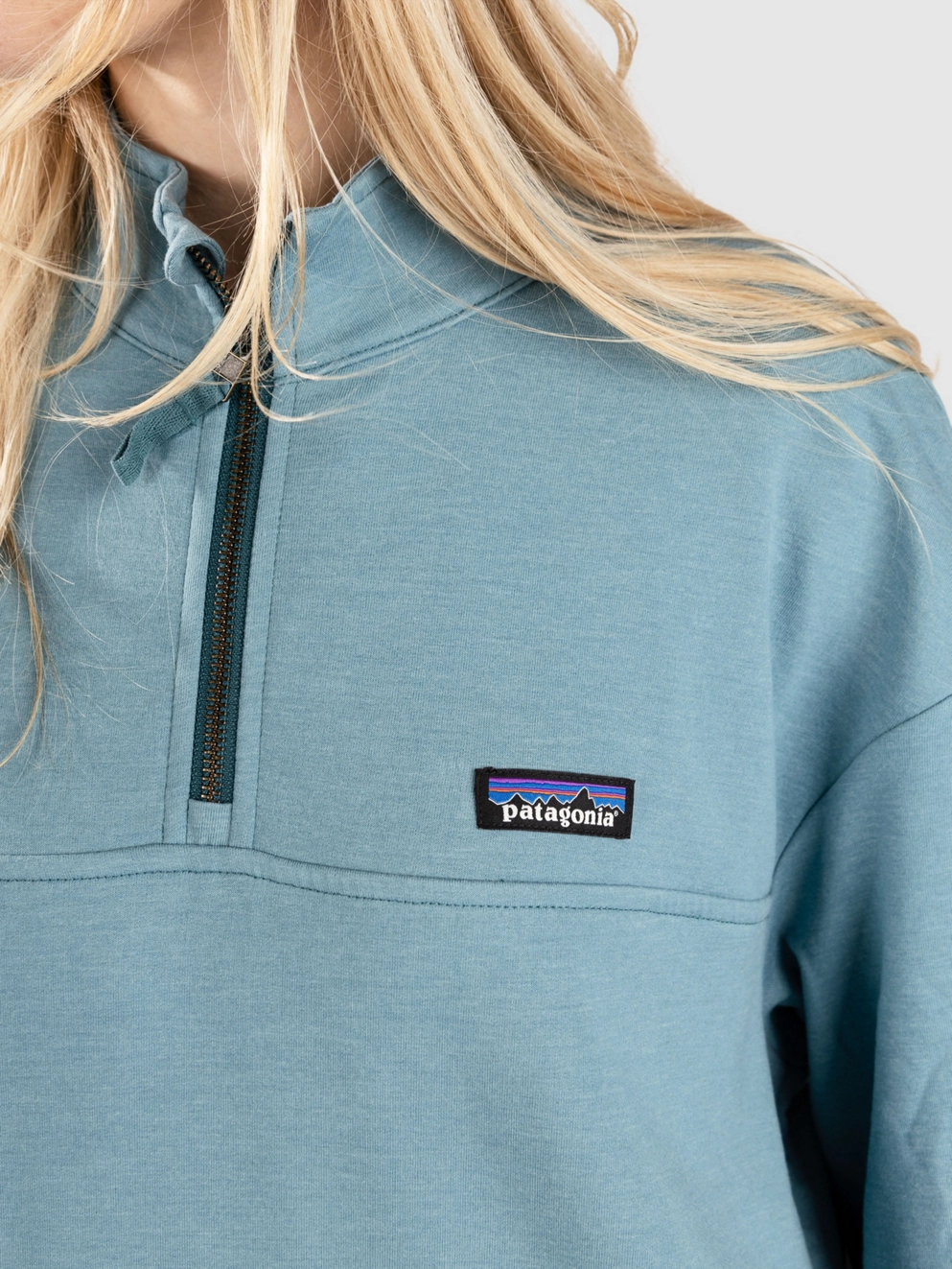 Patagonia Ahnya Zip Hoodie wetland blue