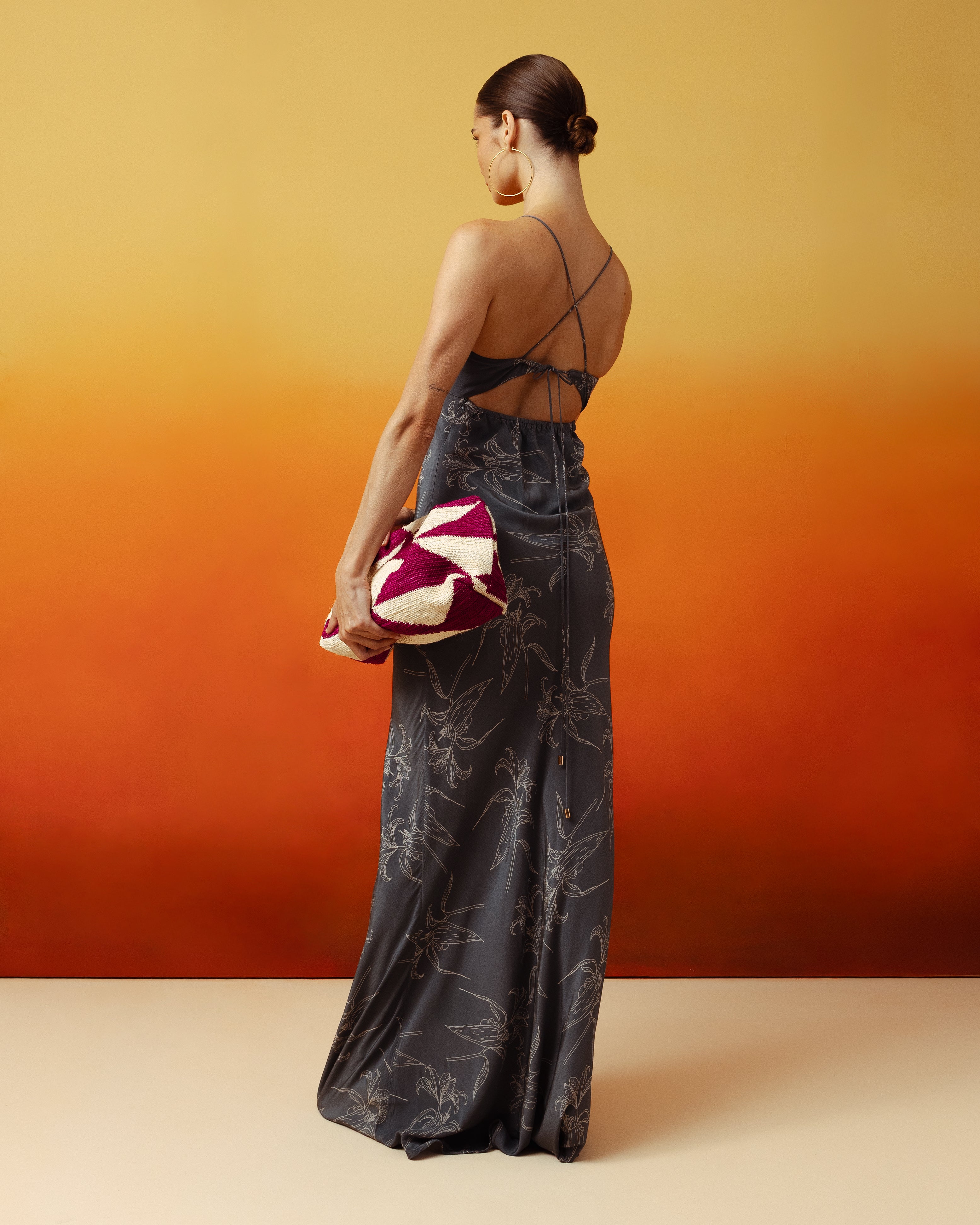 Robe crépuscule orchidée