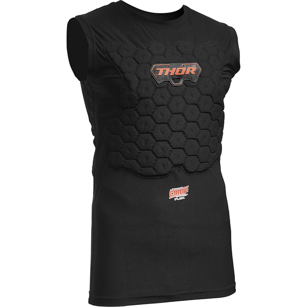 Thor Motocross - Gilet anatomique Comp XP Flex Deflector Noir