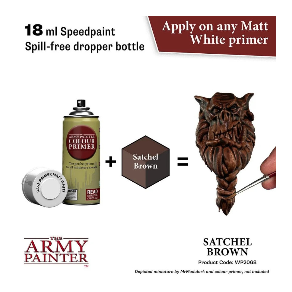 Army Painter - Speedpaint Satchel Brown