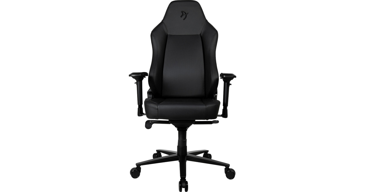 ArozziPrimo - Full Premium Leather - Black gamestoel  (Zwart)