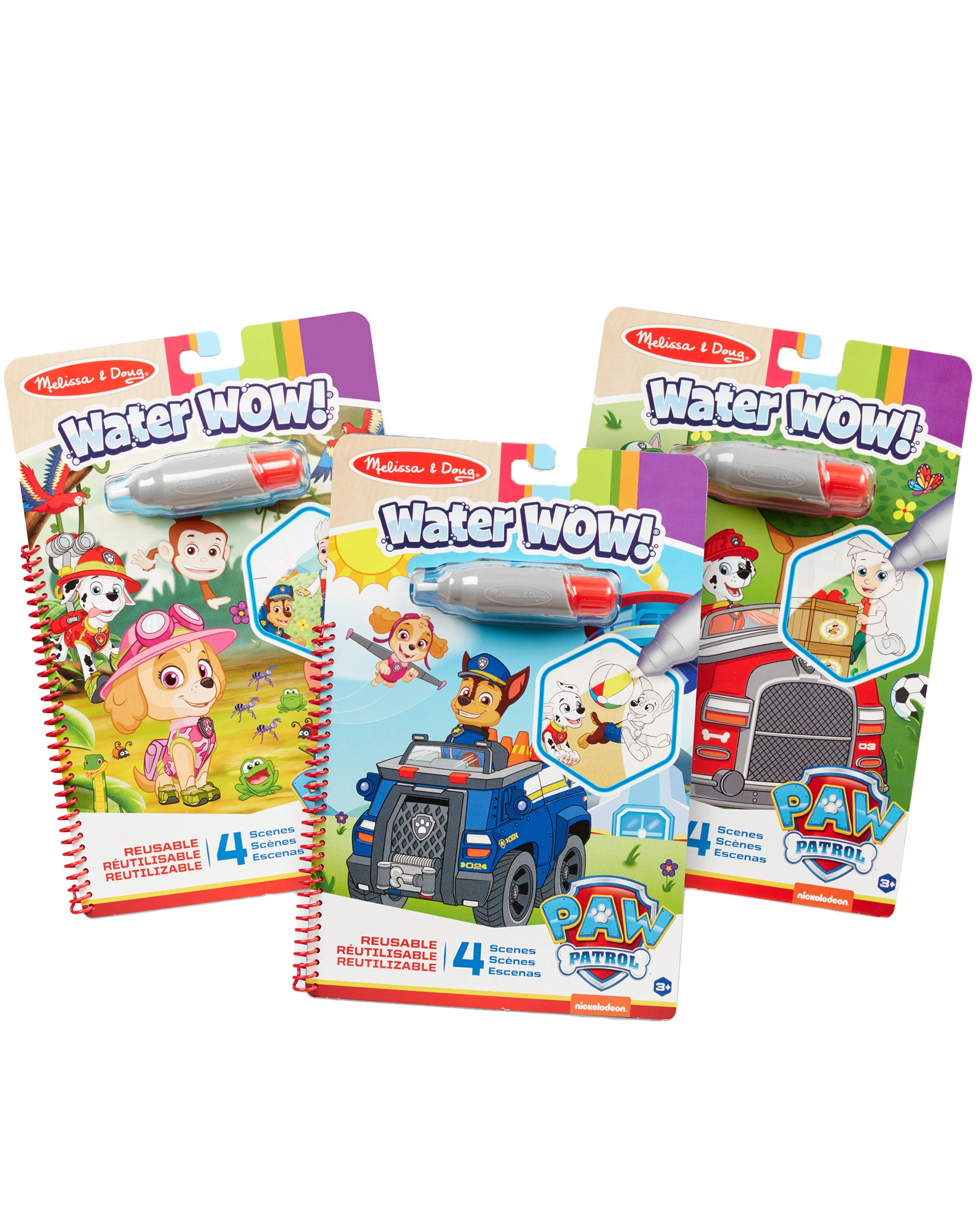 Malblock PAW PATROL 3er-Pack