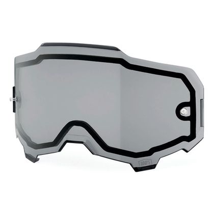 Ecran Masque 100% ARMEGA - DUAL PANE - ANTI-FOG - Gris