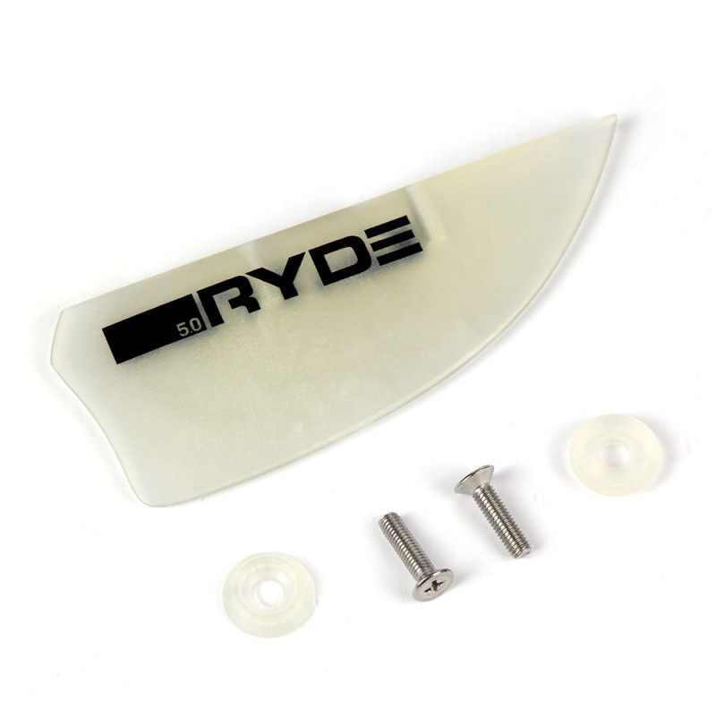 LOT DE 4 AILERONS DE TWINTIP UNIVERSEL RYDE 5CM