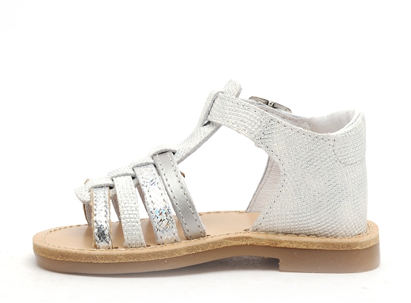 Bopy nu pieds bebe regine blanc