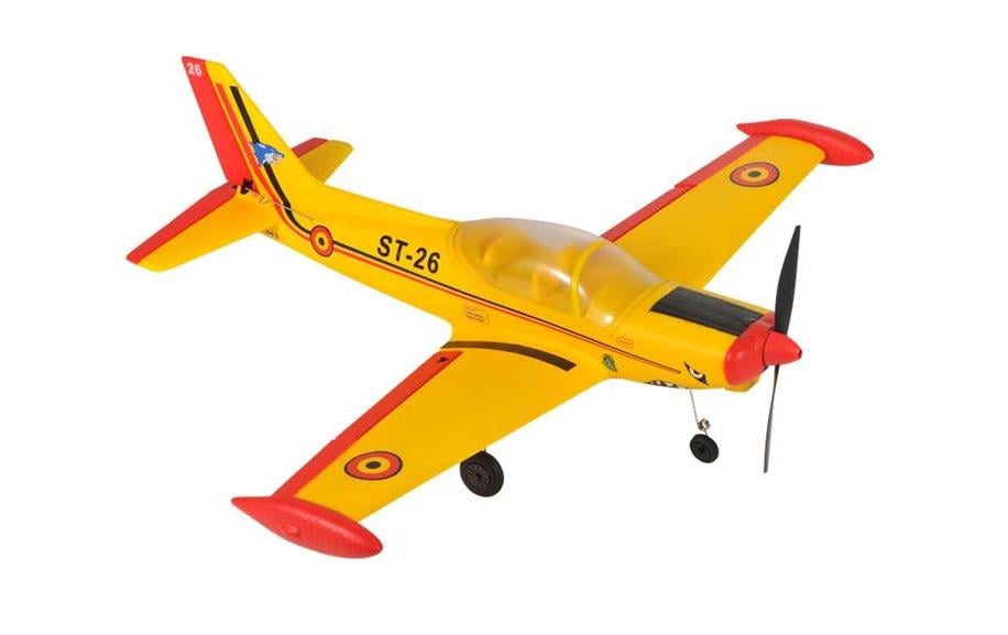 Warbird Mini SF260 450 mm, Gelb, RTF<br>Kleines 4-Kanal RC-Flugzeug mit Gyro