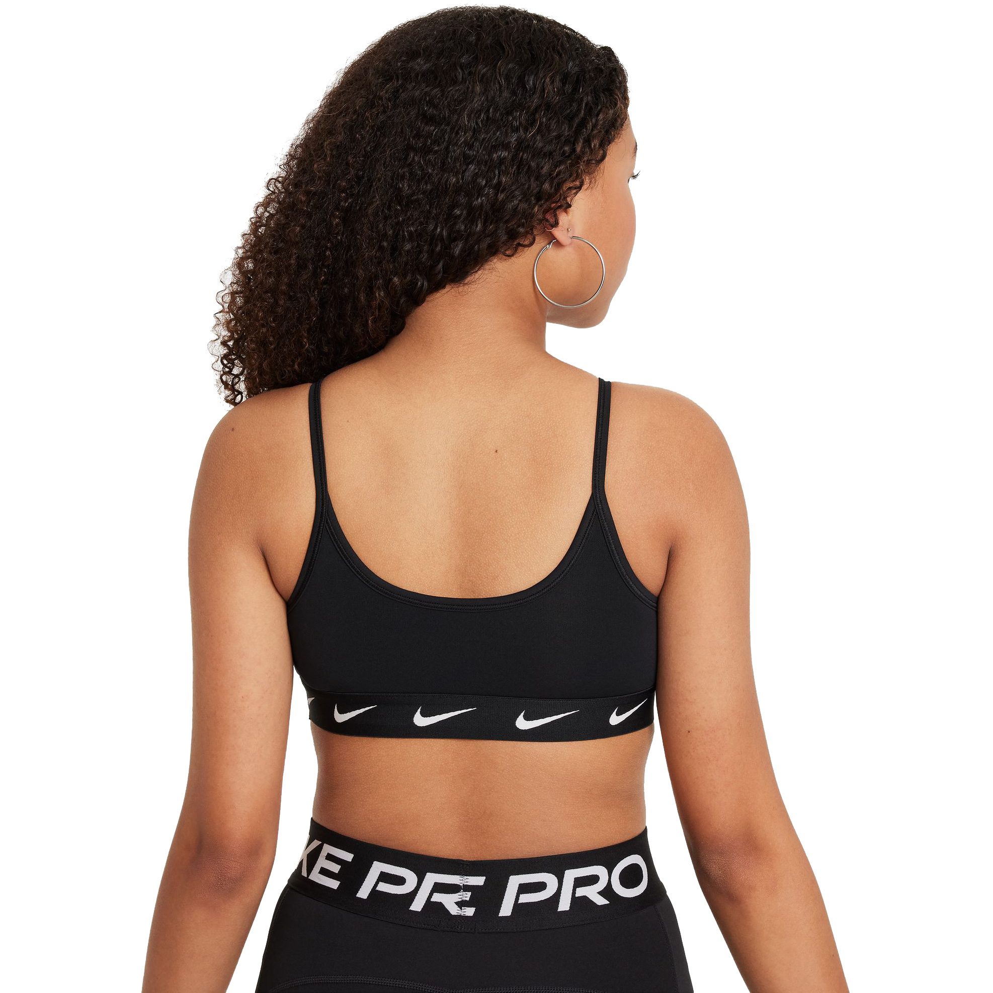 Nike Dri-Fit One Sport BH Mädchen schwarz