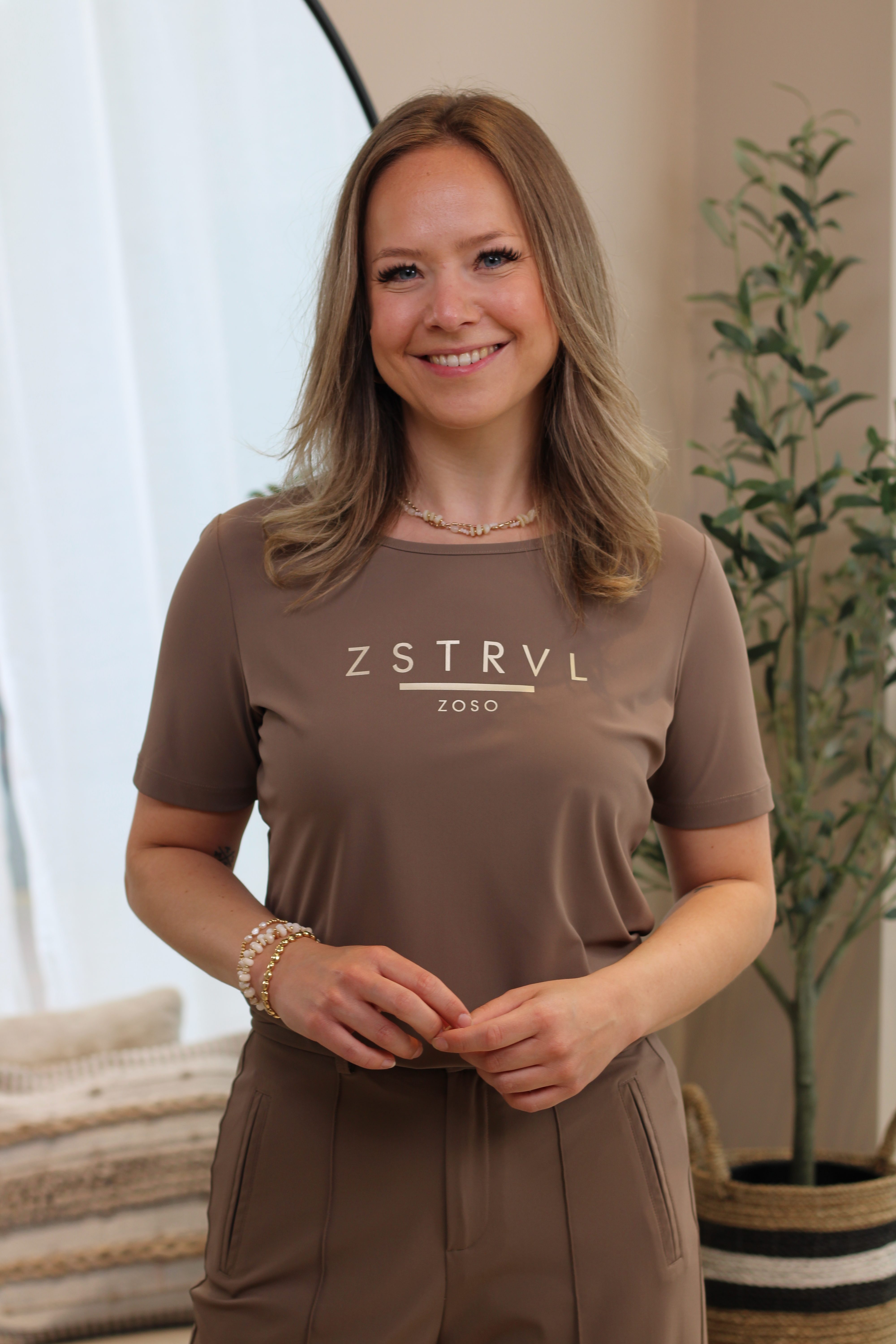 Zoso - Felicia Travel Top - Mocha