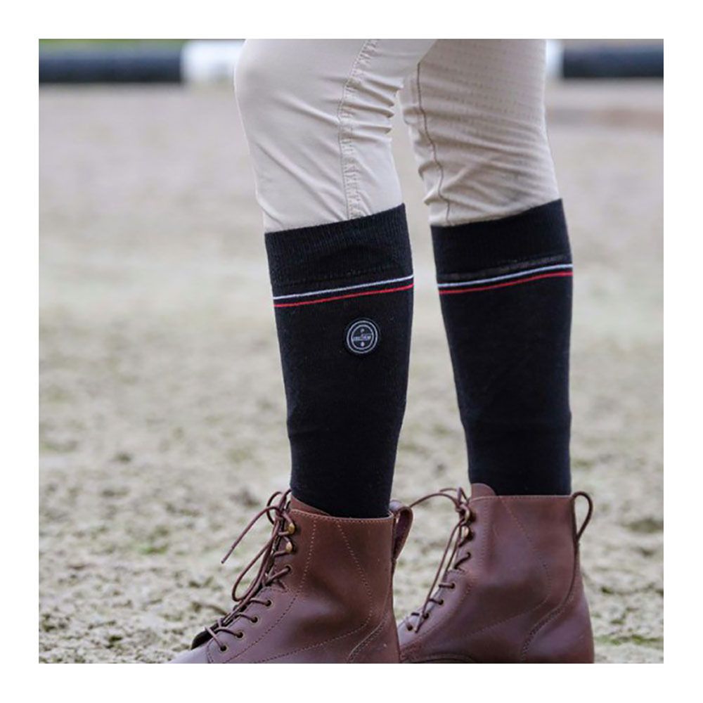 Equitheme CHARLY - Chaussettes noir