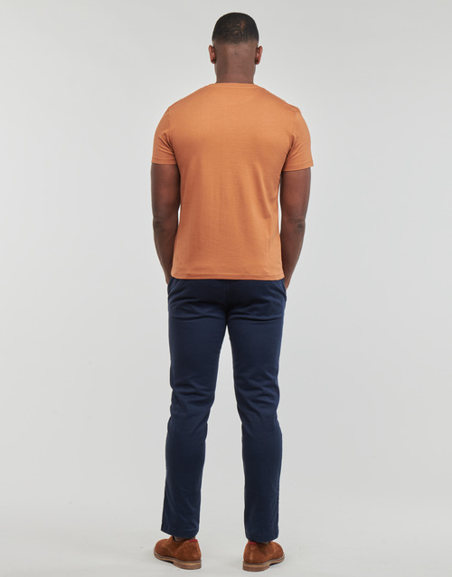 Timberland - DUNSTAN RIVER JERSEY CREW TEE SLIM - Marron