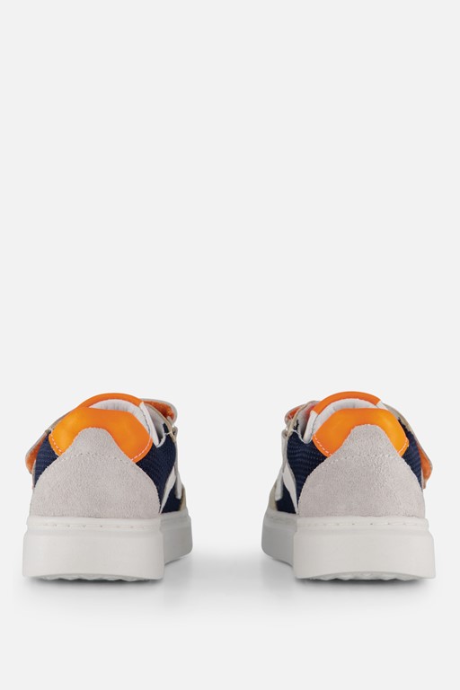 Muyters Velcro Sneakers blauw Leer