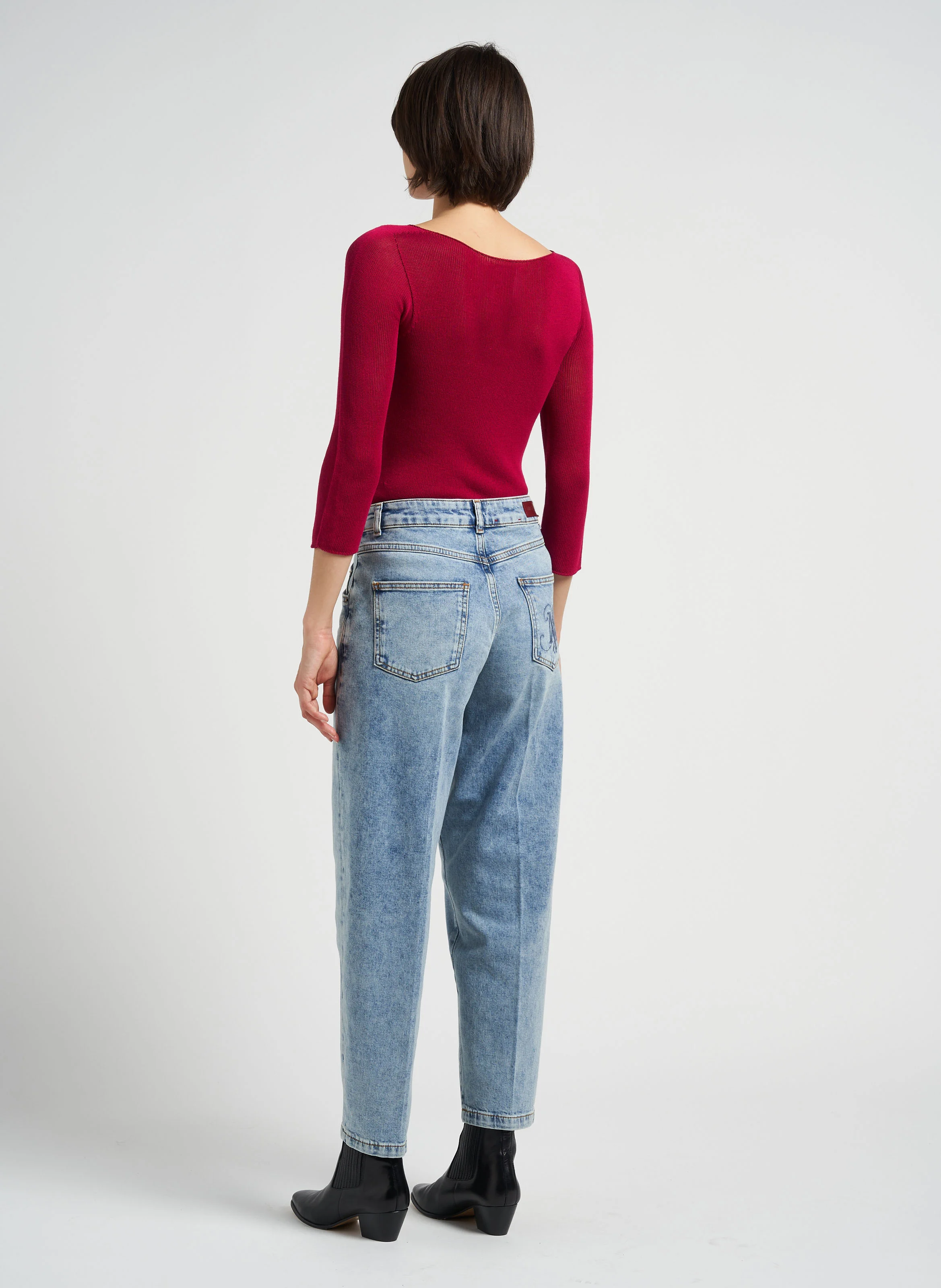 FLICORNO - Jean droit taille normale | Bleu