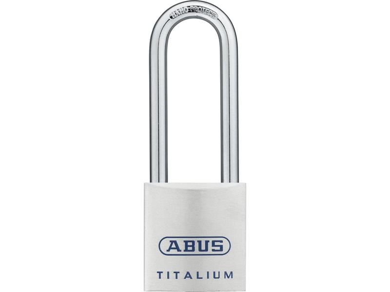 Abus Vorhängeschloss 80TI/40HB63 Silber Aluminium Widerstandsfähiges Vorhangschloss