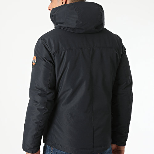 Parka A Capuche 5070KY Bleu Marine