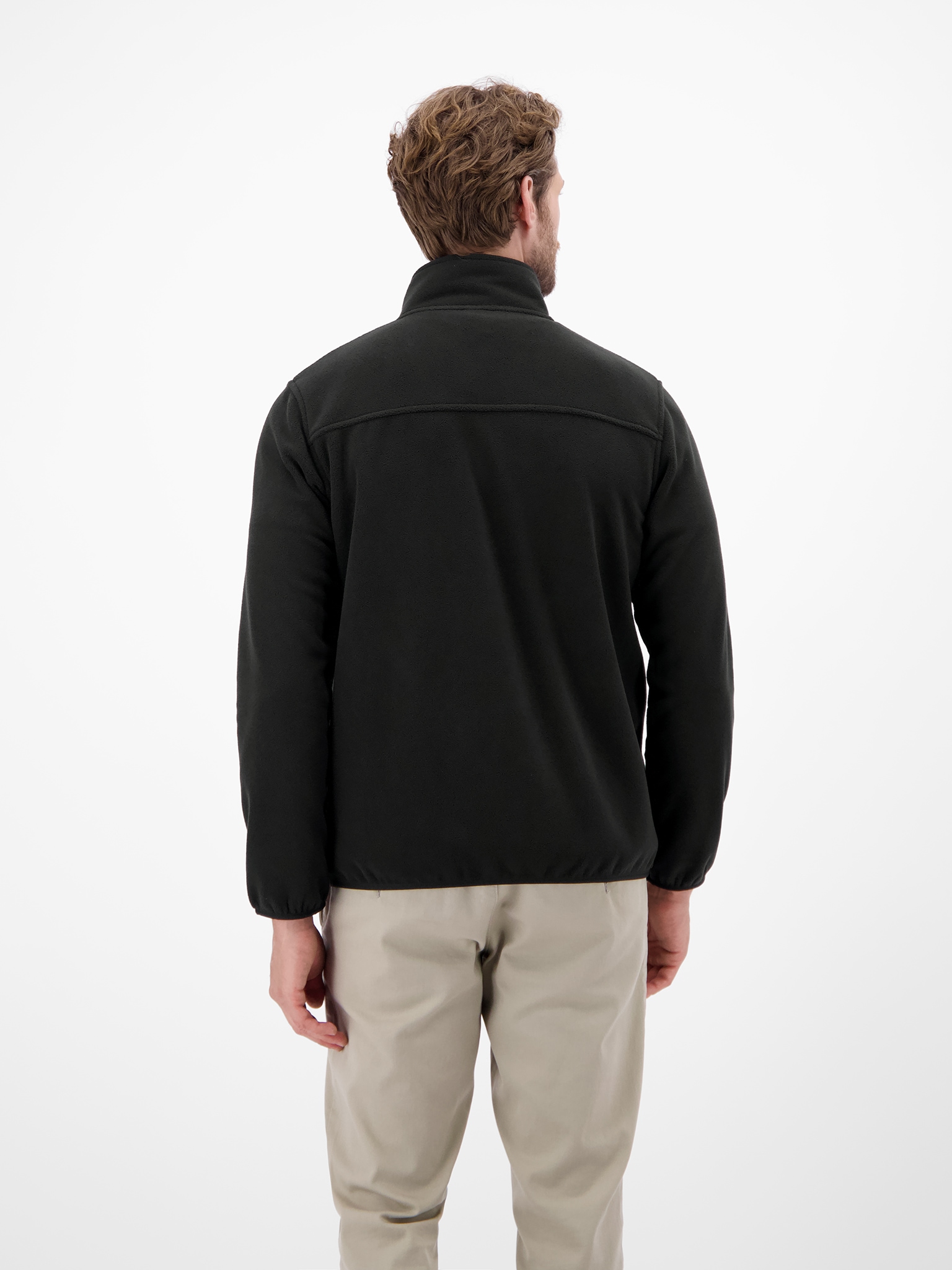LERROS Sweatjacke , Polarfleece-Jacke mit Reissverschluss