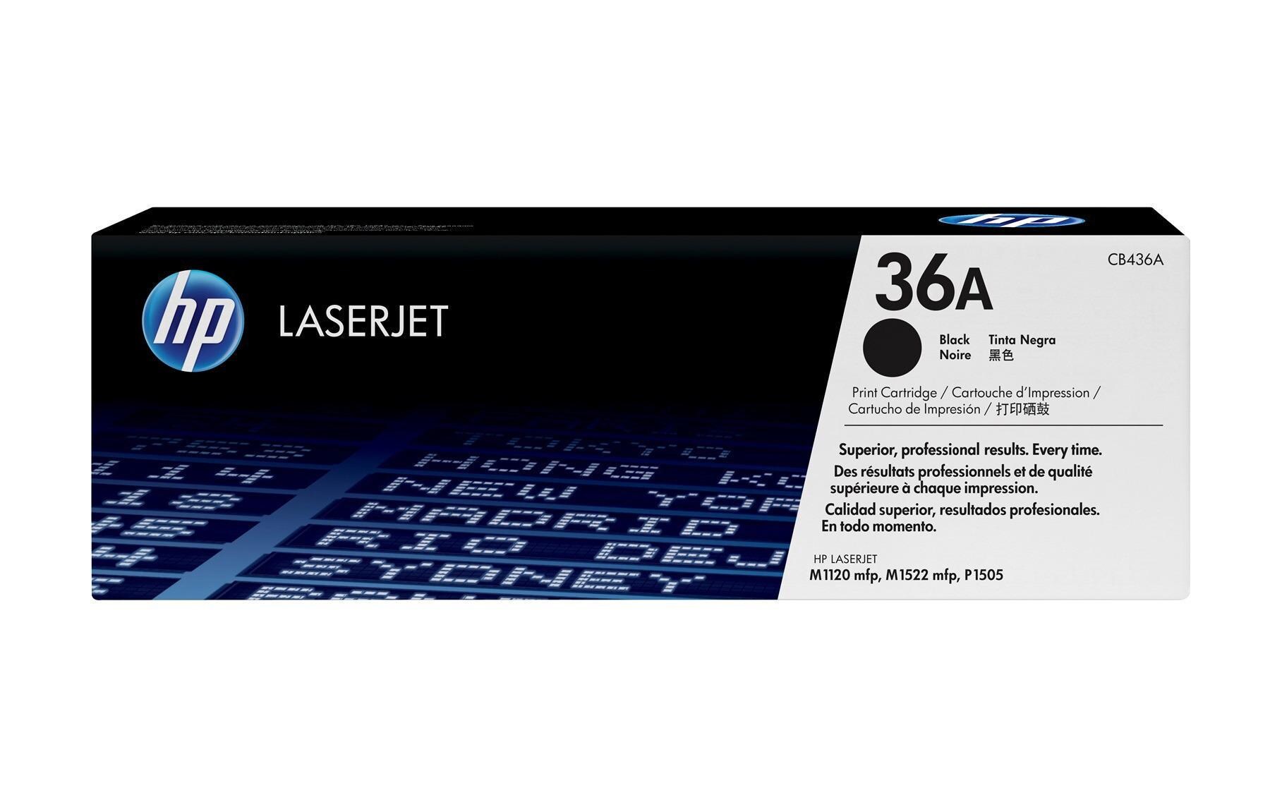 Toner Nr. 36A (CB436A) BlackTonerkartusche