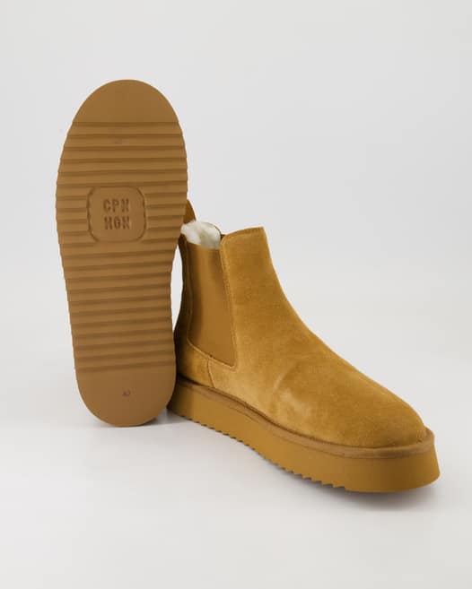 Copenhagen Studios CPH258 Chelsea Boots in Beige