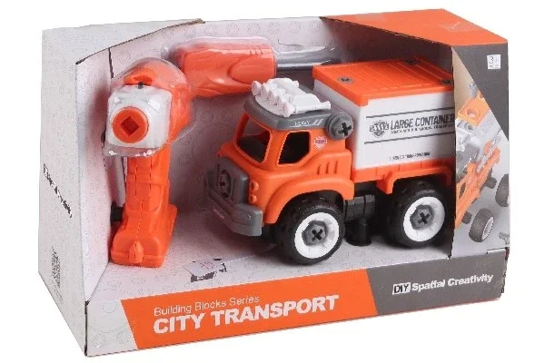 Contruck - R/C DIY with sound - Container Truck (520559)