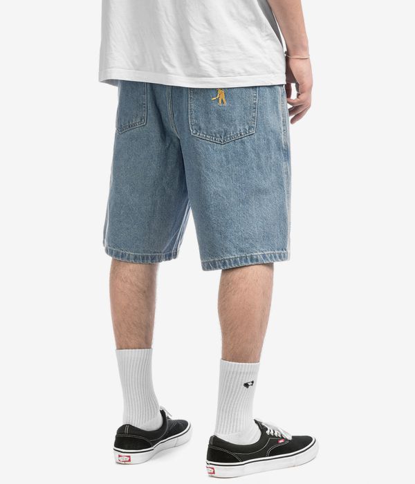 Passport Denim Workers Club Shorts (washed light indigo)