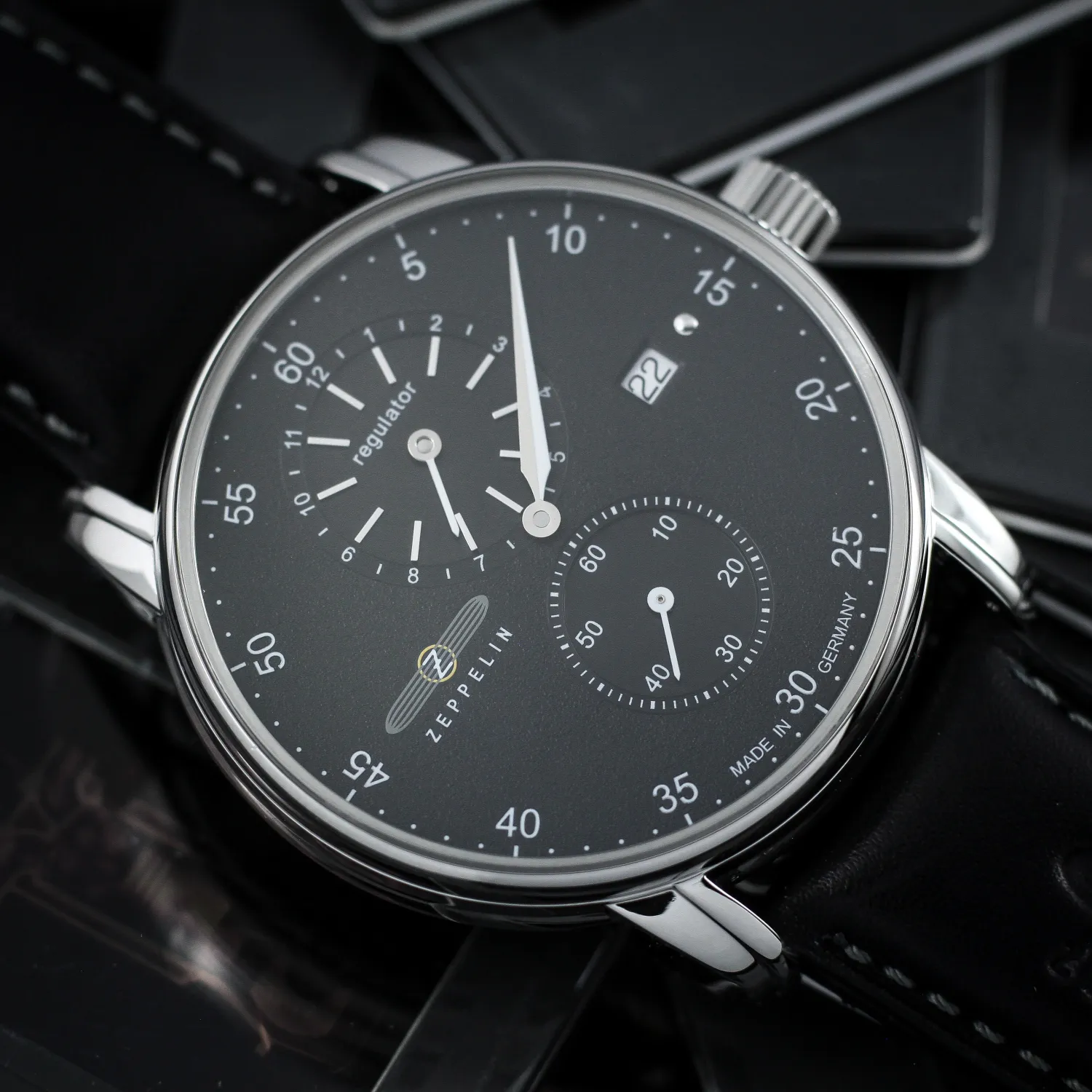 Zeppelin New Captains Line Swiss Made 86222