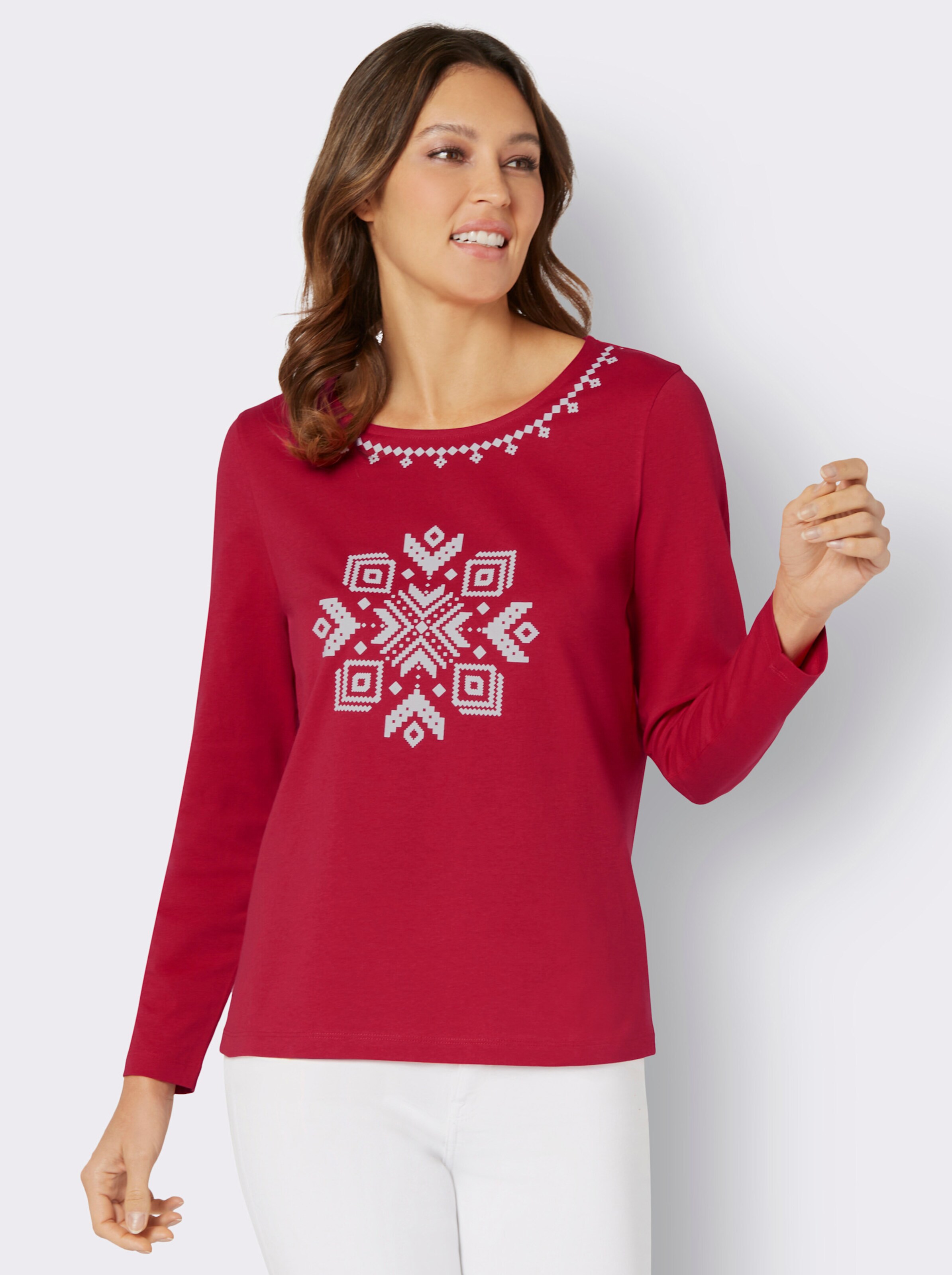 Langarmshirt