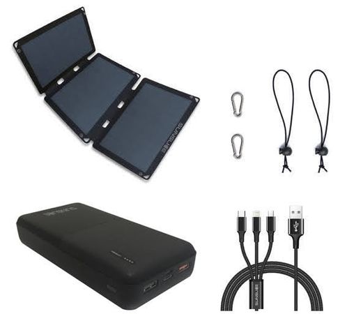 TREKKER PRO KIT Solar Panel & Powerbank  18W, 10000mAh