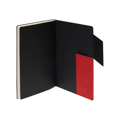 Legami My Notebook - Carnet de notes à élastique - 17 x 24 cm - ligné - rouge