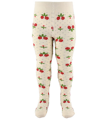 Flöss Strumpfhosen - Soft White Berry