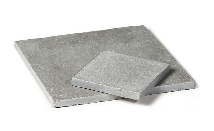 Pavé pierre calcaire Vijai gris 20 x 20 cm, ép.20 mm