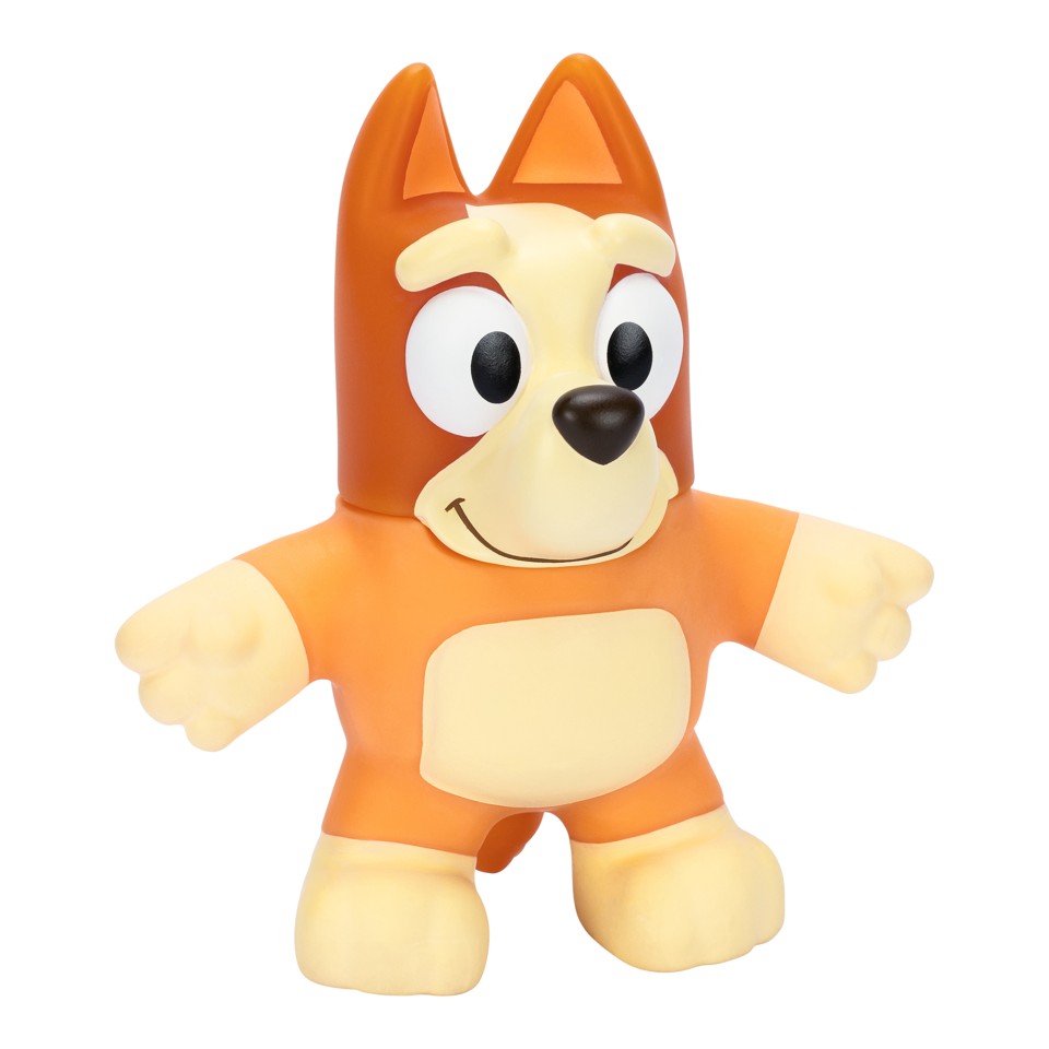 Strækbare Bluey og Bingo figurer