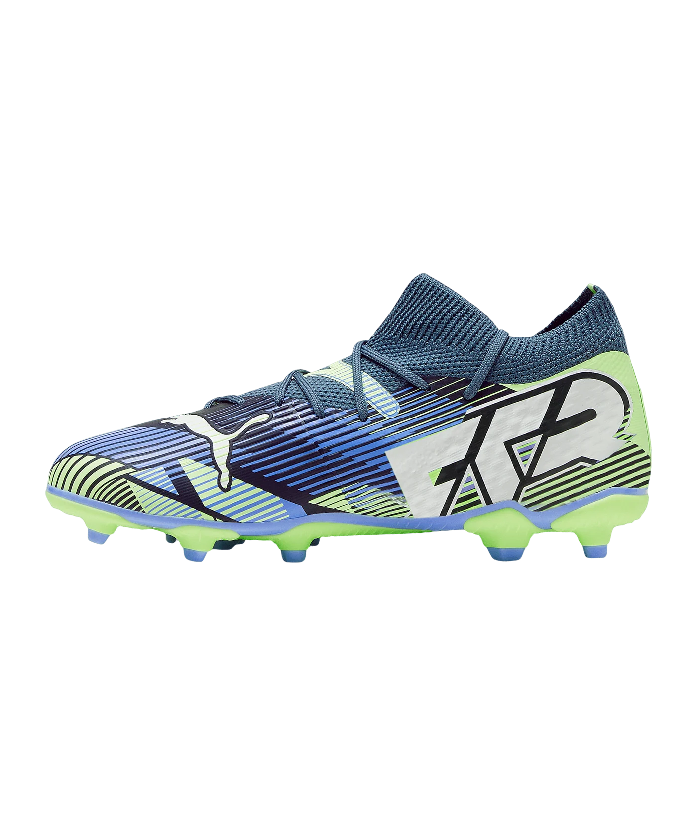 PUMA FUTURE 7 Match FG/AG Lights Out Jr Kids Grau Weiss F03