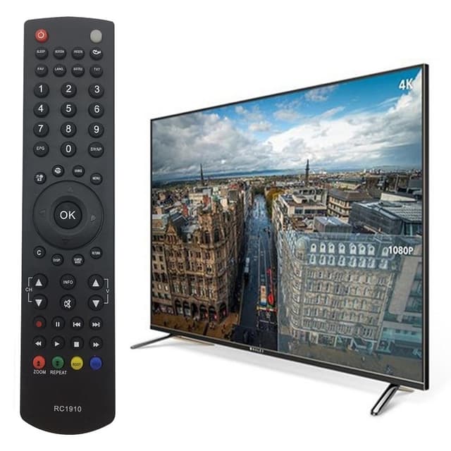 TV fjernbetjening Erstatning for RC1910 TOSHIBA TV