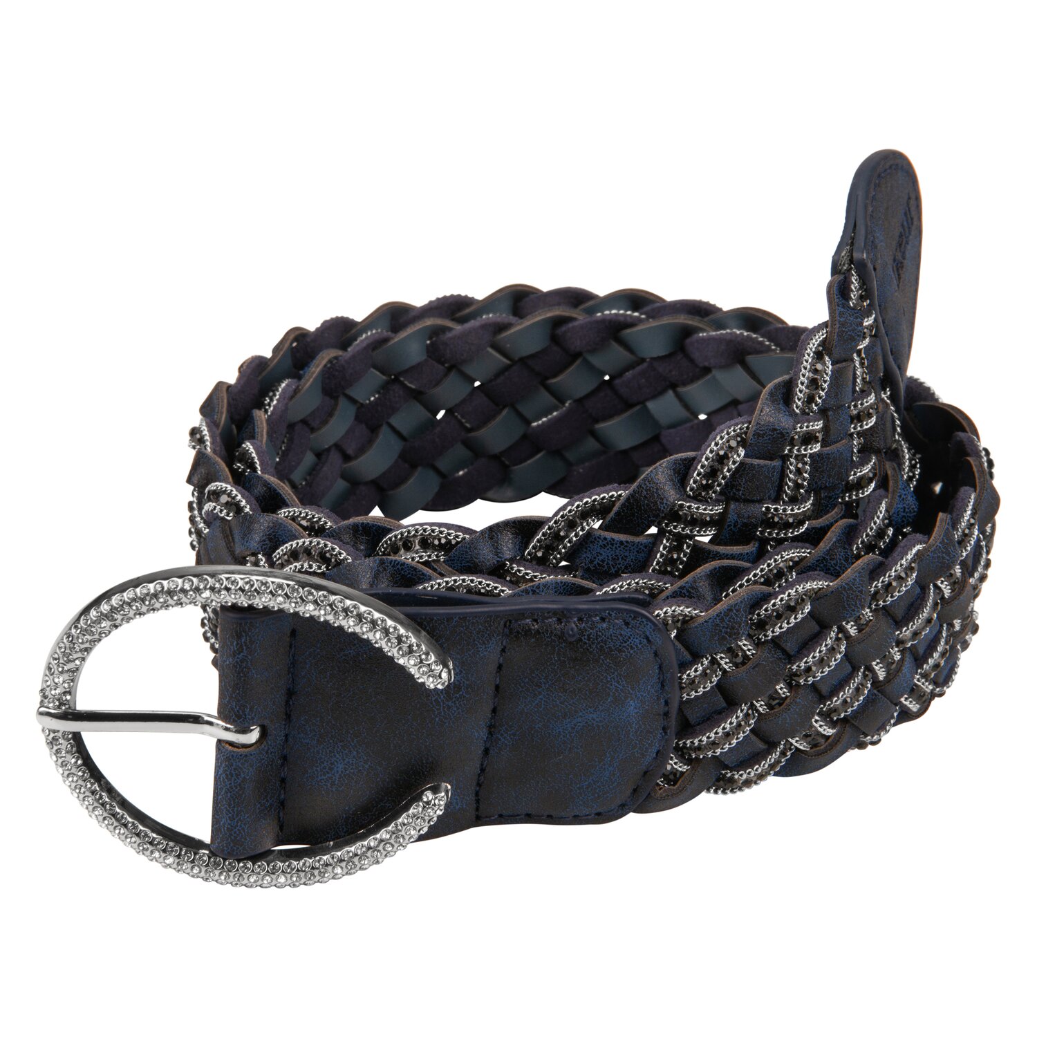 PIKEUR Gürtel geflochten - nightblue