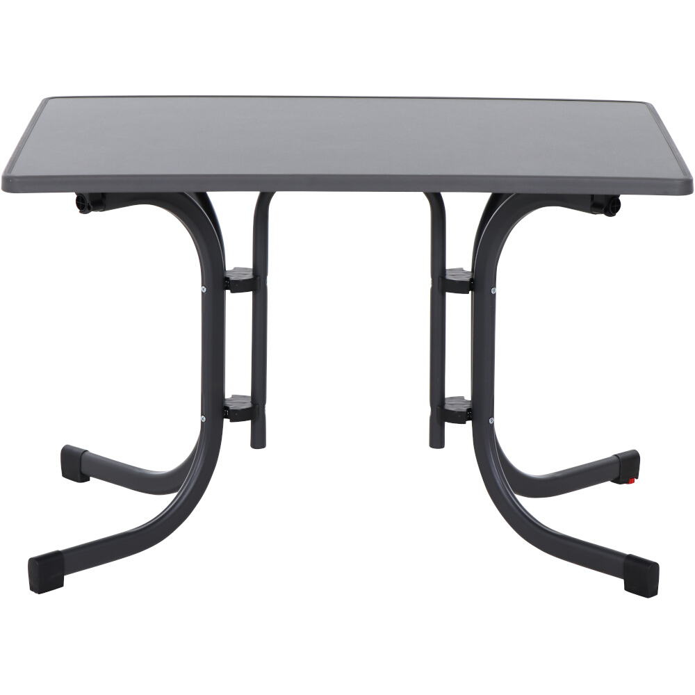 Klapptisch PACO - matt-anthrazit - Stahl - 110x70 cm