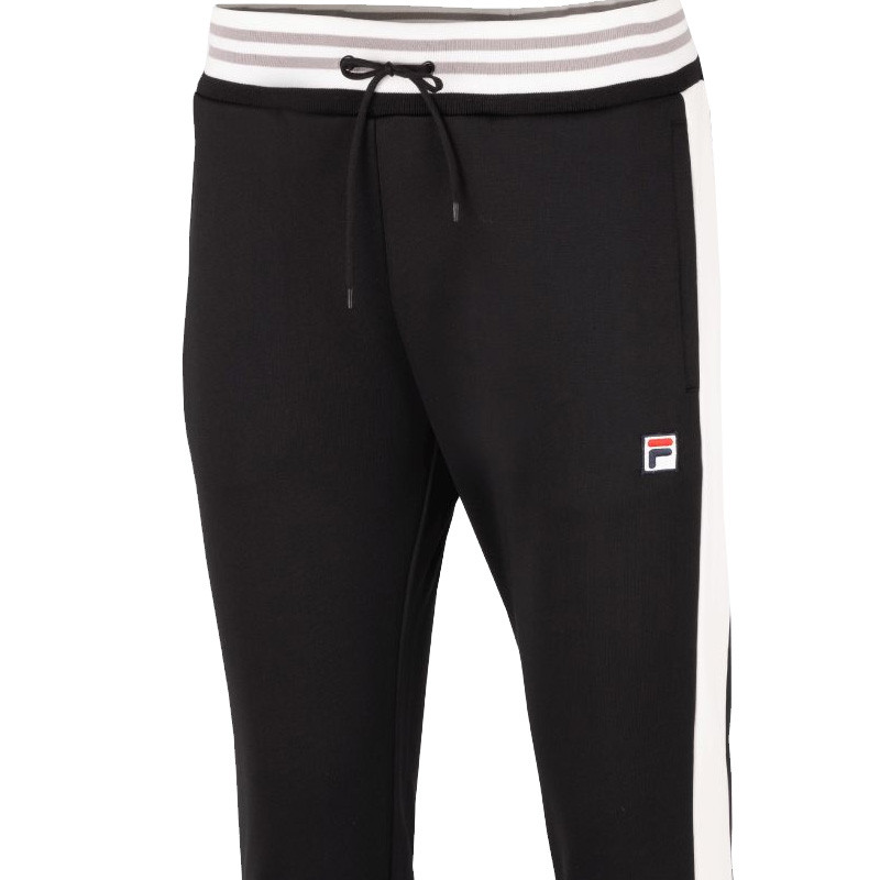 Pantalon de tennis Fila Bame noir et blanc