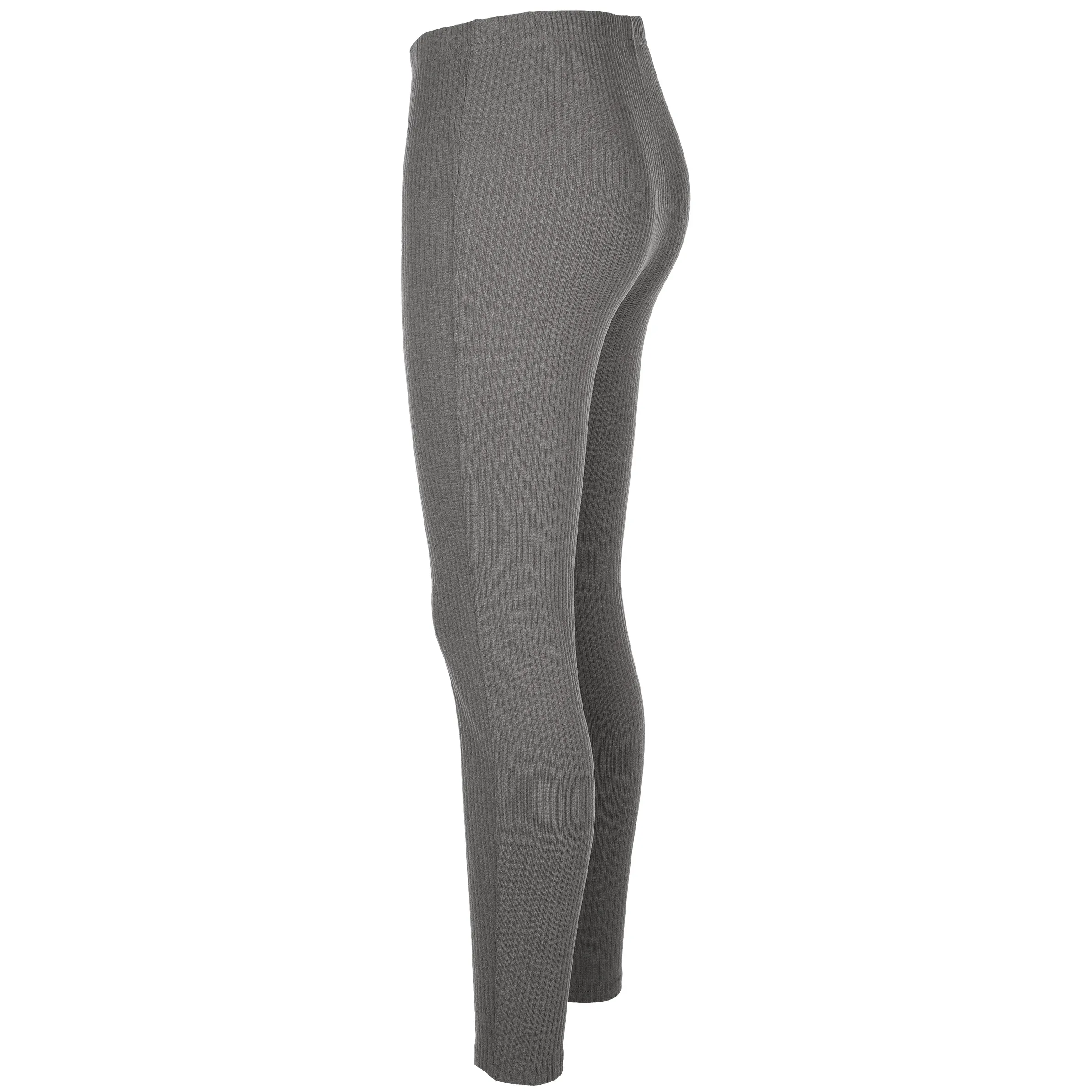 Damen Strick-Leggings in Rippoptik