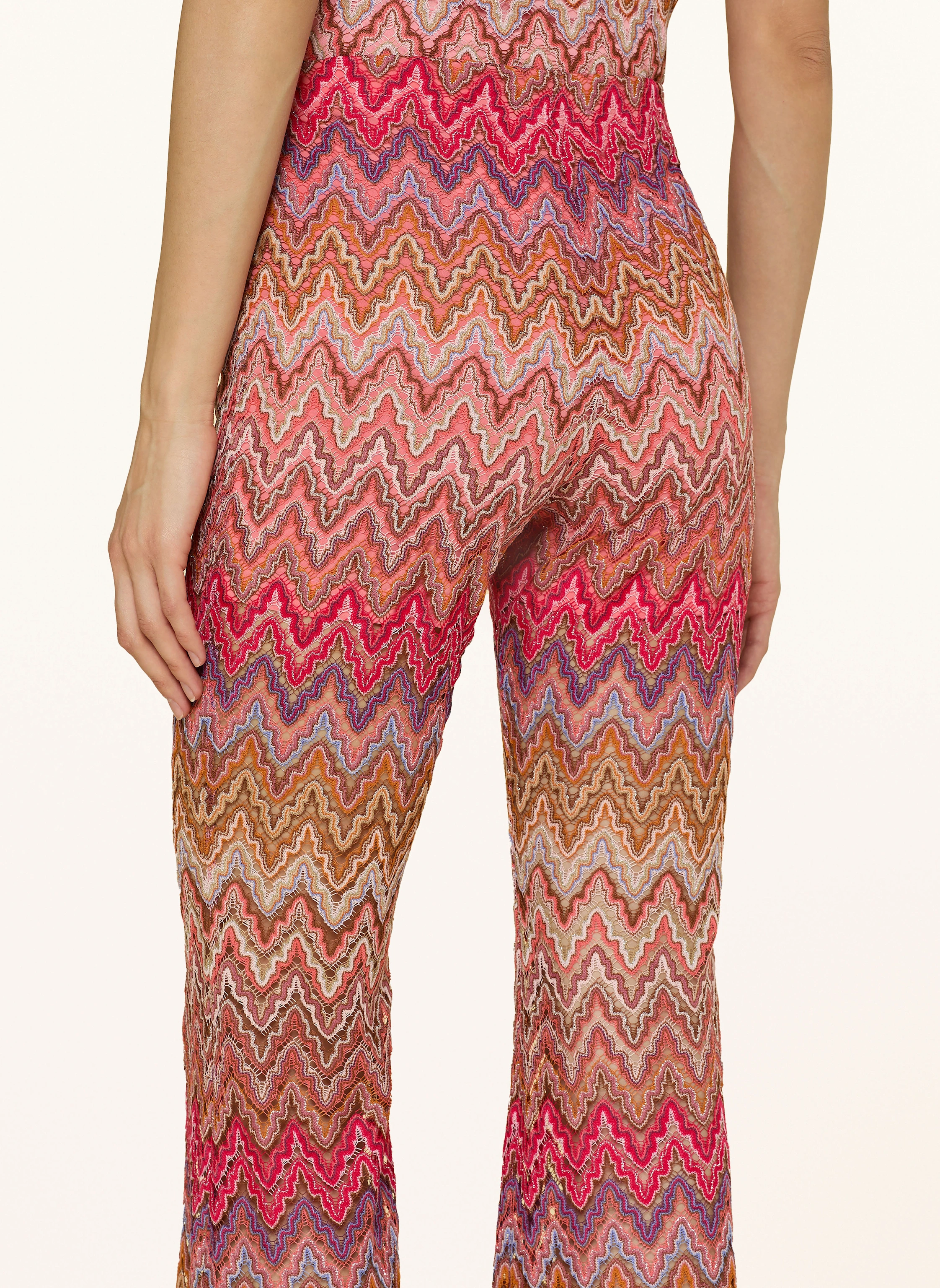 Ana Alcazar Spitzenhose mit Glitzergarn