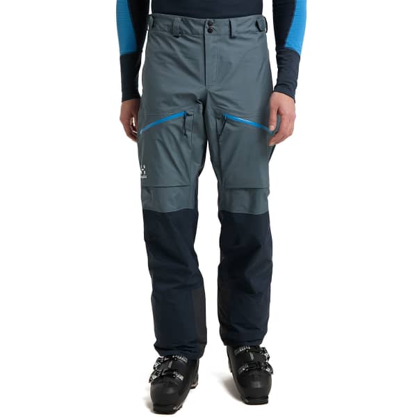 Pantalon ski de randonnée HAGLÖFS VASSI TOURING GORE-TEX PANT STEEL BLUE/TARN BLUE