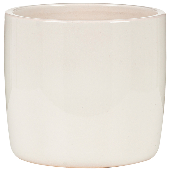 Cache-pot Bone White Ø13cm