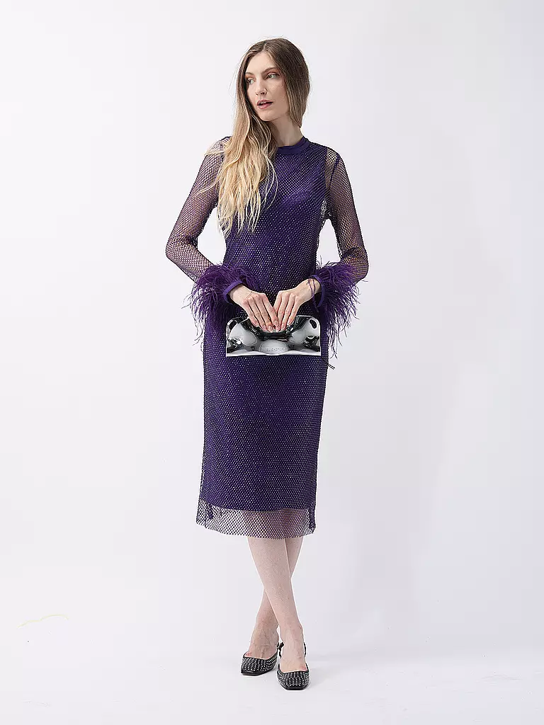 MARC CAIN Midikleid  lila