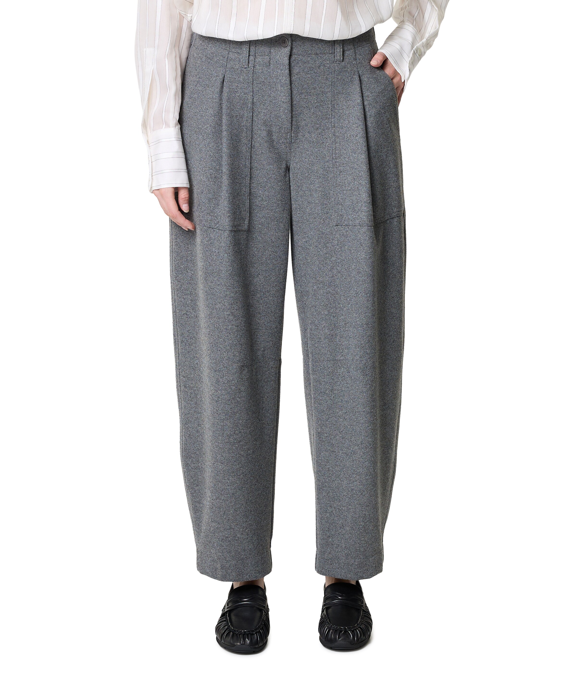Cambio October dames broek grijs