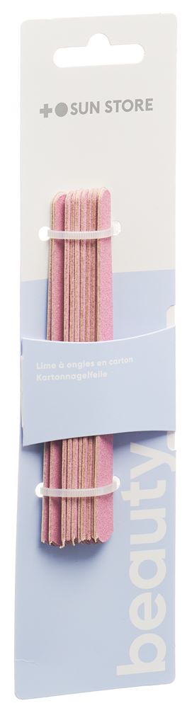 Sun Store Beauty Kartonnagelfeile<br>10 Stück, 12cm