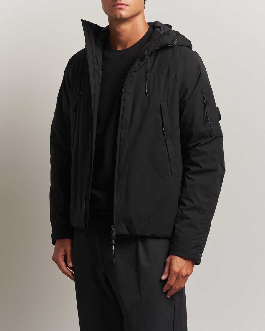 C.P. Company Pro-Tek Lightweight Padded Hood Jacket Black