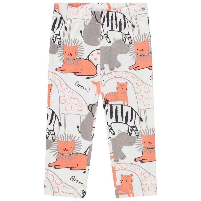 Pyjama 2 pièces en interlock Safari pour bébé garçon - Multicolore