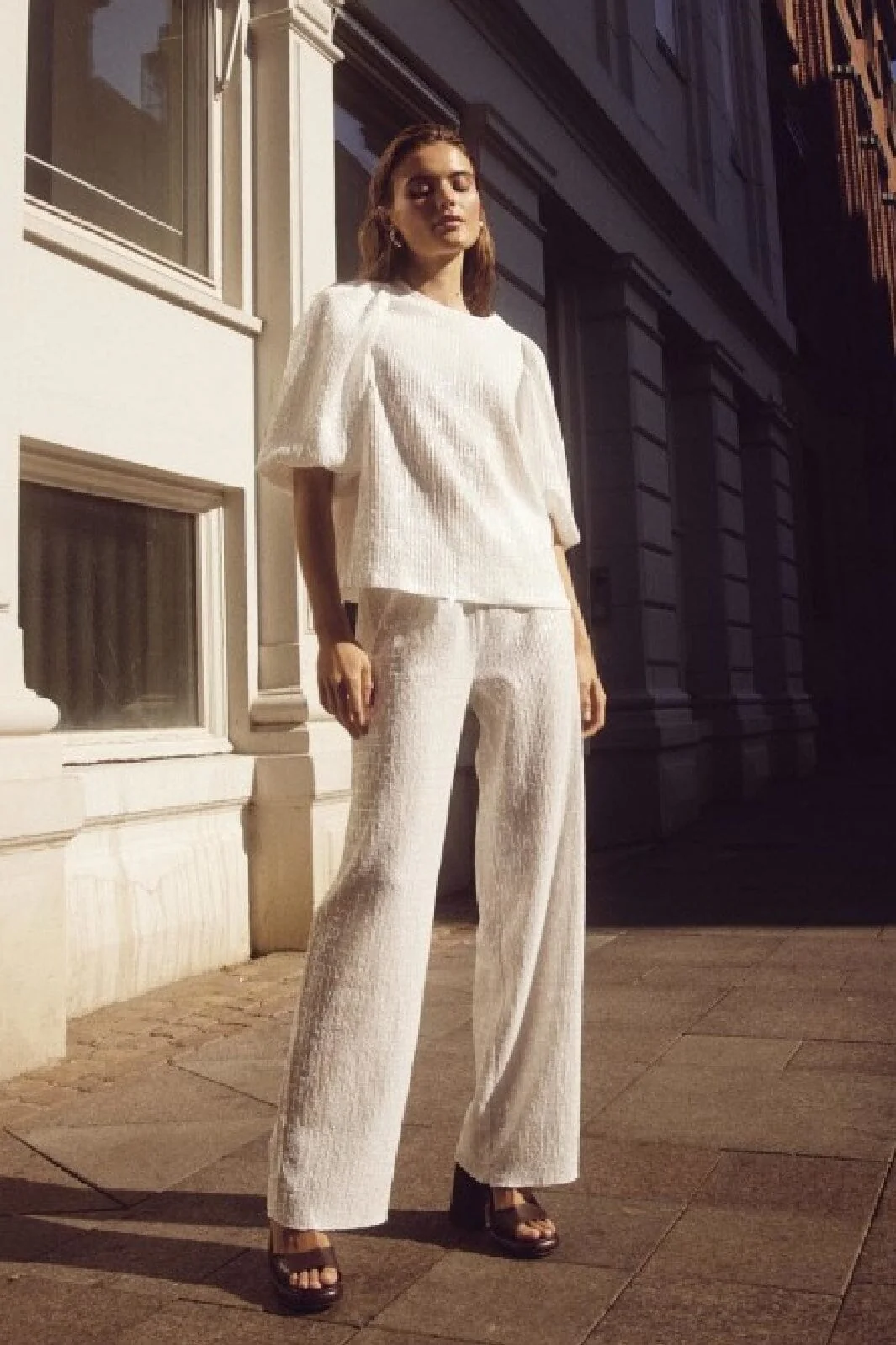 Noella Shelly Pants 028 white