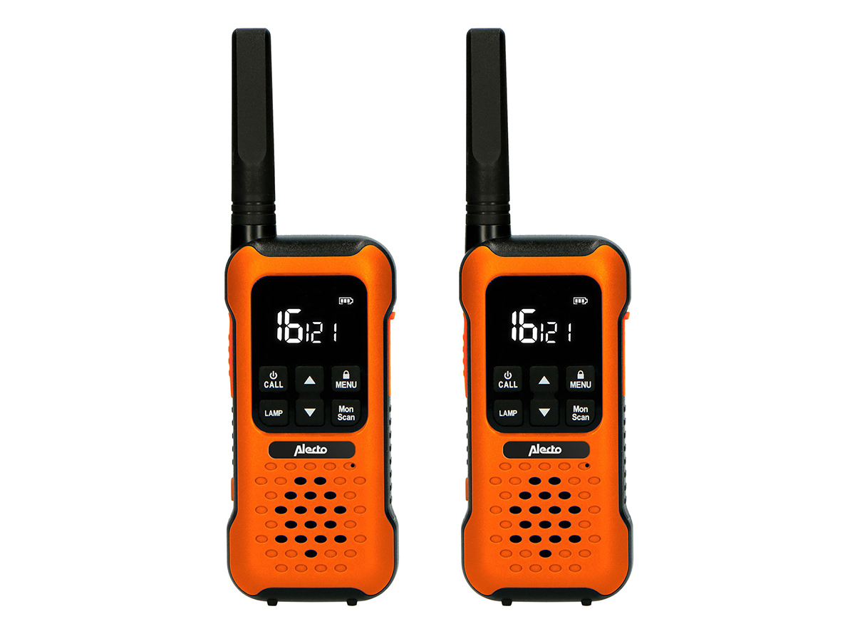 Alecto FR300OE set van 2 robuuste walkie talkies