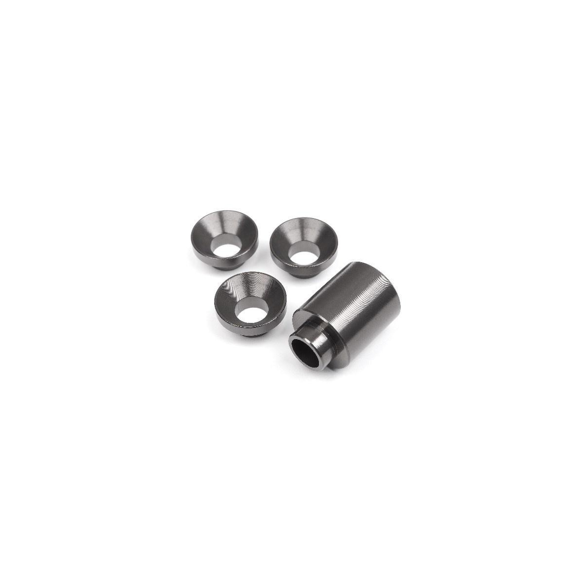 Spacer Set For Clutch Bell Holder (Gunmetal)