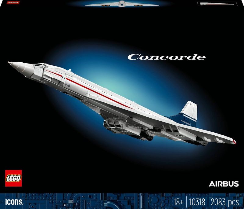 LEGO - Icons Concorde - Bouwpakket - Multikleur - Kunststof